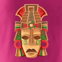 Mayové maska červené uši Mayové maska červené uši