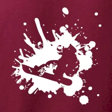 Snowboard splash