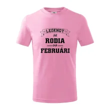 Legendy sa rodia vo februári