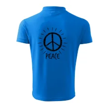 Peace symbol čiernobiely