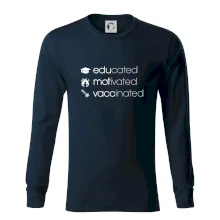 Educated motivated vaccinated Educated motivated vaccinated