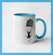 Mačka vypadla z vrecka