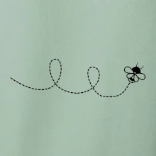 Dráha letu včely - slučka