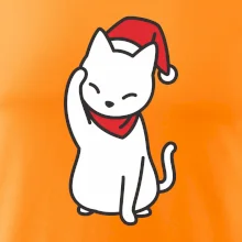 Vianočná mačka mávajúca