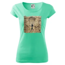 Egyptské hieroglyfy parašutista