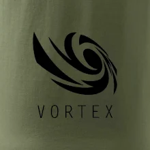 Vortex logo jednofarebné Vortex logo jednofarebné