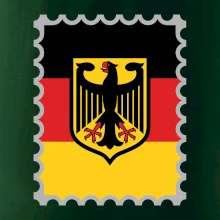 Nemecká známka - vlajka Nemecká známka - vlajka