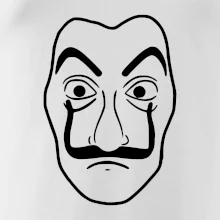 Maska do tlačiarne peňazí