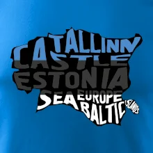 Mapy - názvy miest - Estónsko