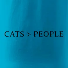 Cats > people Cats > people