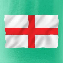 Anglická vlajka vejúca