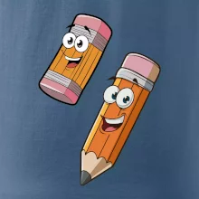 Parové tričko - Ceruzka a guma