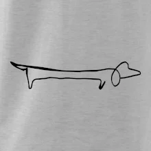 Jazvečík - kreslený