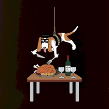 Malý zlodej - baset (Hana-creative)