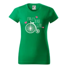 Crazy bike girl