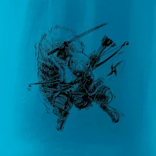 Skica ninja veverička