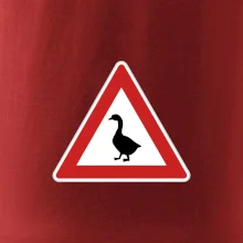 Dopravná značka - Pozor hus