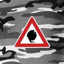 Dopravná značka - moriak