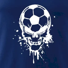 Fotbal lebka splash Fotbal lebka splash
