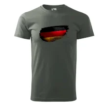 Nemecká vlajka ohryzaná Nemecká vlajka ohryzaná