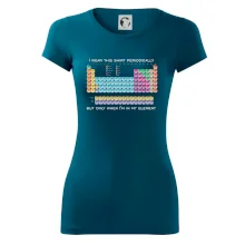 I wear this shirt periodically but only when I'm in my element I wear this shirt periodically but only when I'm in my element