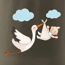 Bocian čakáme bábätko - neutrálne