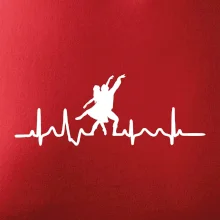 EKG tanec - tancujúca dvojica