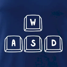 WASD klávesy - prso