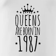 Queens are born in 1987 Queens are born in 1987
