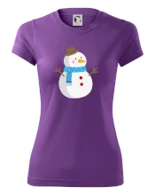 Snehuliak so šálom