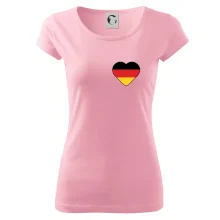 Germany love prso - Nemecká vlajka