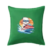 Bišónik na vodnom skútri