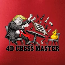 Donald Trump prohrává šachy s kachnou