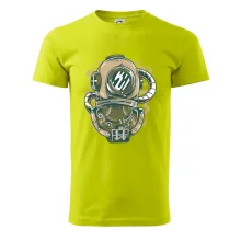 Starý potápačský skafander