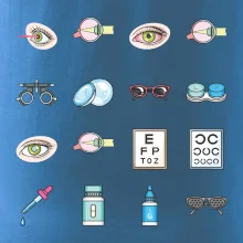 Očný lekár ikony