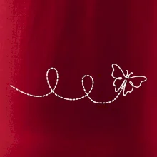 Dráha letu motýľa - slučka