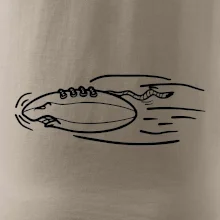 Americký futbal letiaca lopta Americký futbal letiaca lopta