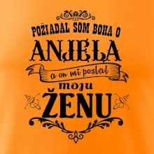 Požiadal som Boha o anjela a on mi poslal moju ženu