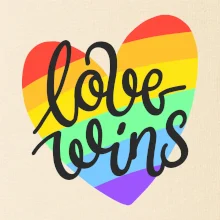 Love wins srdce