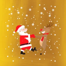 Tancujúci Santa a sob