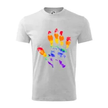 LGBT hand print