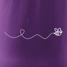 Dráha letu včely - vlnovka Dráha letu včely - vlnovka