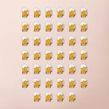 Narodeniny - 40x pivo