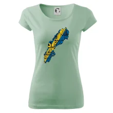 Mapy - názvy miest - Švédsko