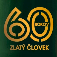 60 rokov zlatý človek