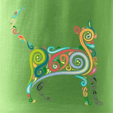 Mačka farebné krivky