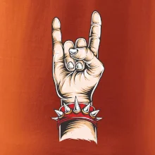 Rocková ruka s náramkom