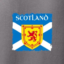 Škótska vlajka s erbom leva