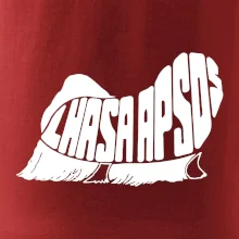 Lhasa Apso nápis v tele