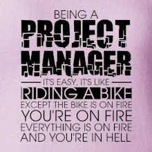 Being A Project Manager - bike